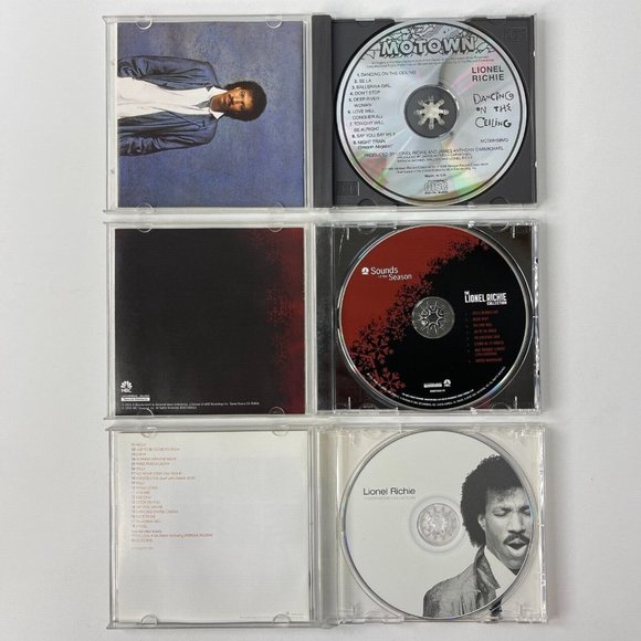 Lionel Richie 4 CD After Show Concert Pass Lot Hits + Dancing Ceiling UK + Xmas - Picture 7 of 11
